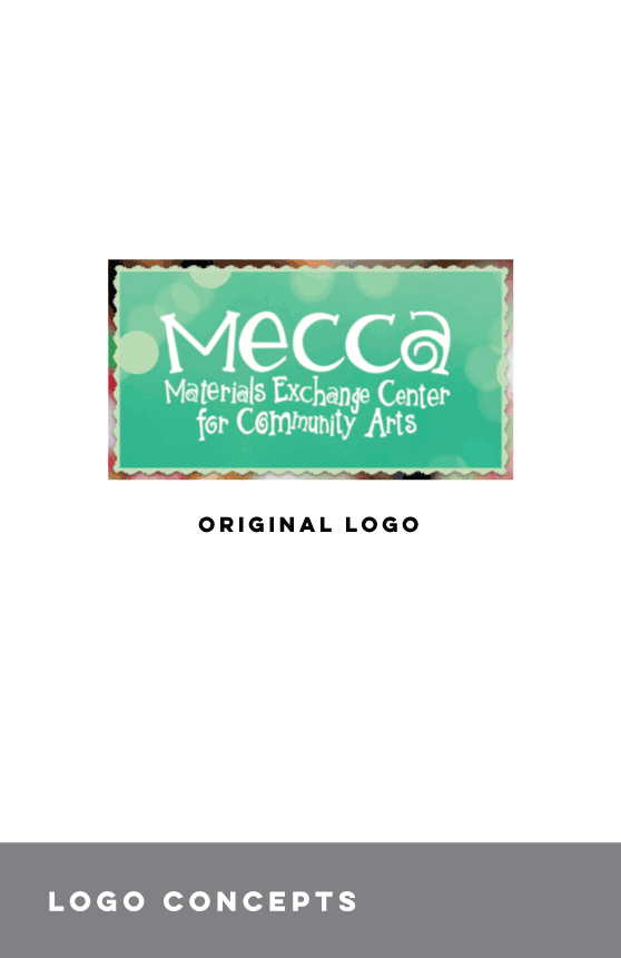 logo concepts for MECCA
