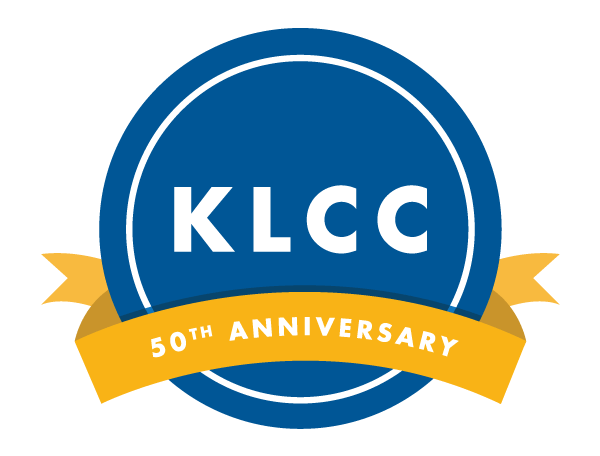 llcc's 50th anniversary logo